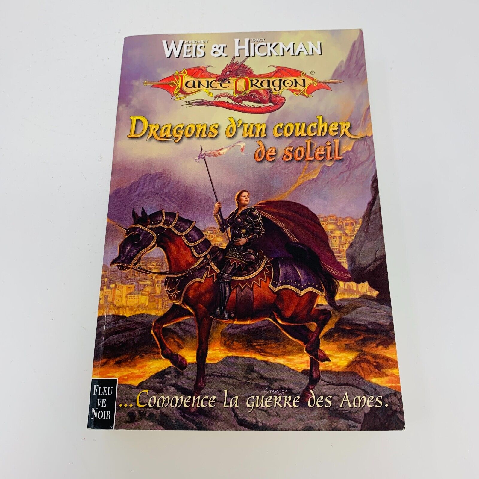 Lancedragon Trilogie La Séquence de la Guerre des Ames Grand Format Lot Livres