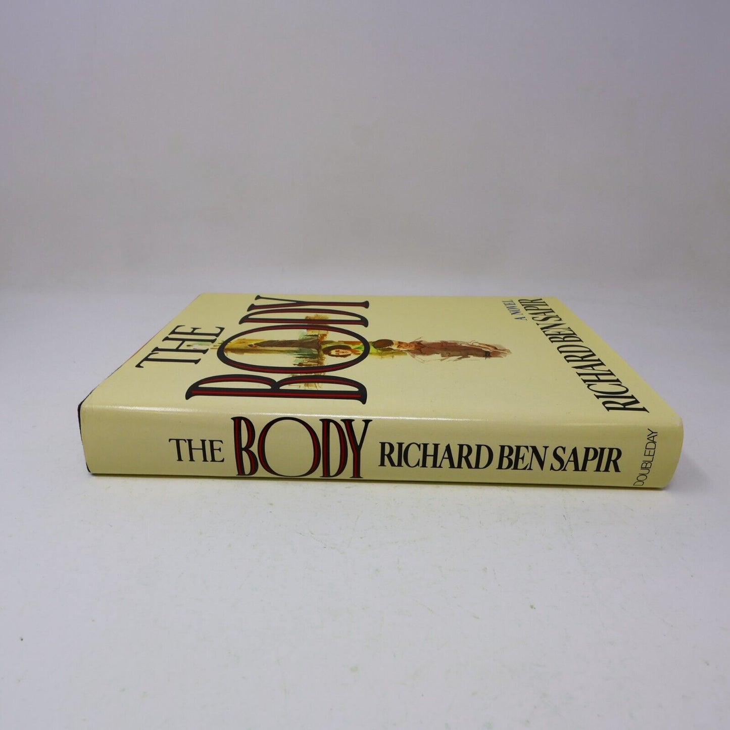 1983 The Body Richard Ben Sapir Mystery Suspense Historical Fiction Doubleday HC