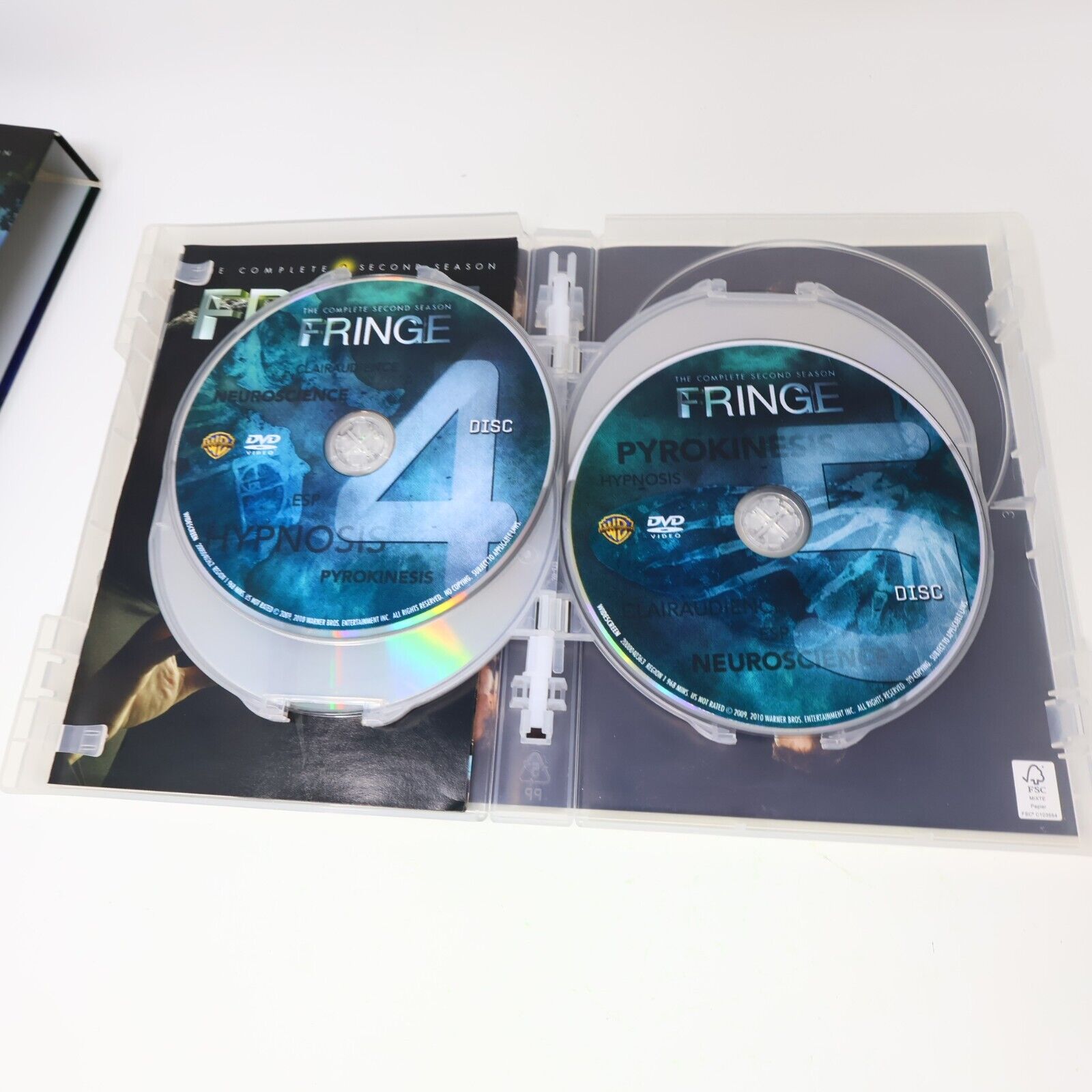 Fringe The Complete Second Season DVD Tested English / Français NTSC J.J. Abrams