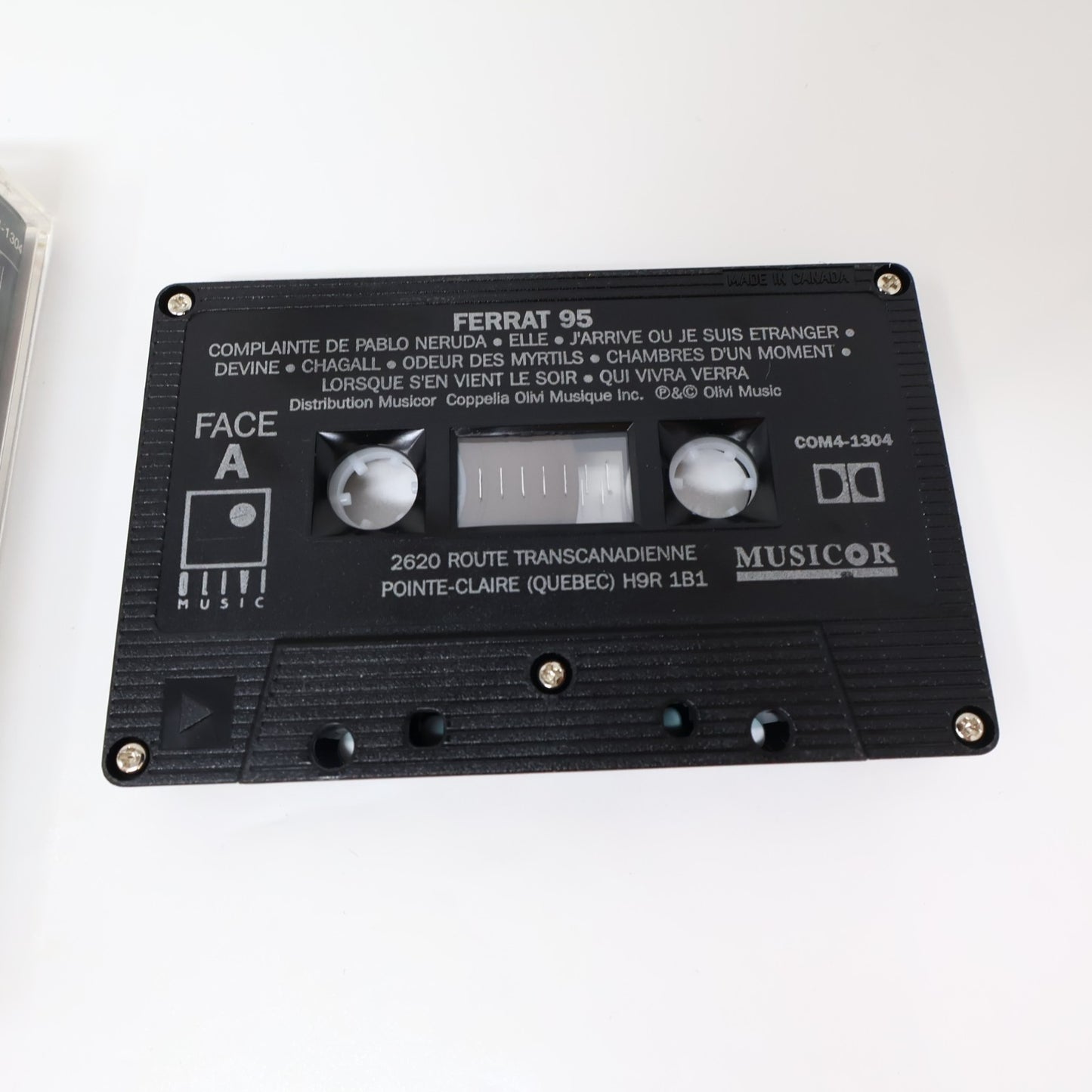 Jean Ferrat Lot 3 Cassettes Je ne suis qu'un cri/16 Nouveaux Poèmes D'Aragon