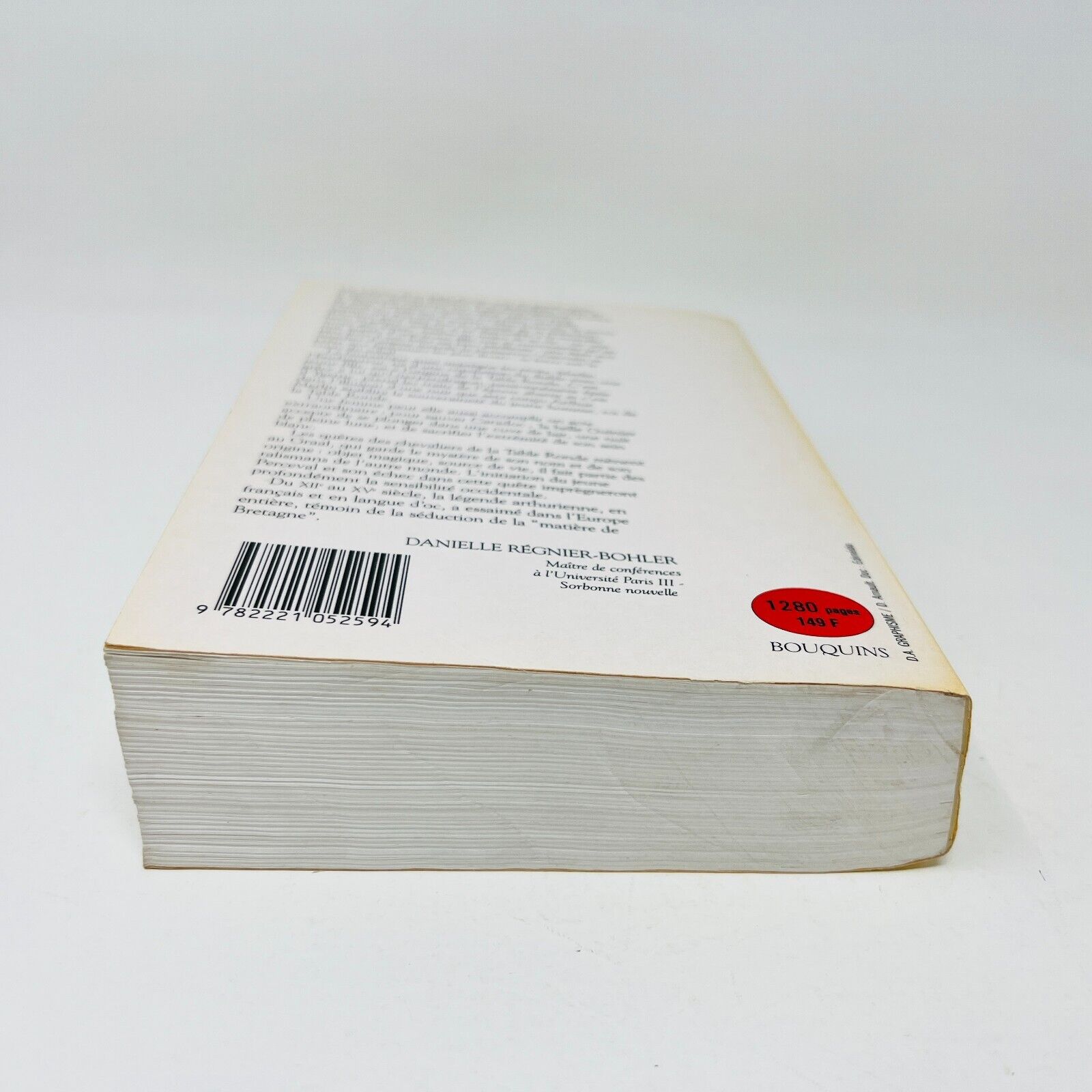 1998 La Légende Arthurienne Le Graal et la Table Ronde Bouquins Omnibus Laffont
