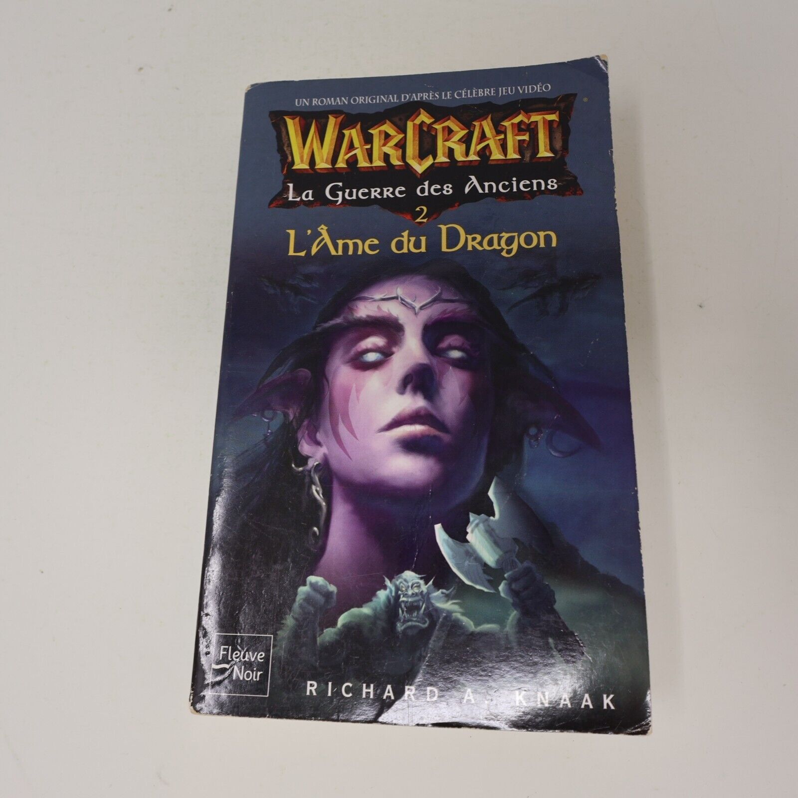 Lot 2 Livres La Guerre des Anciens #1-2 Warcraft Richard A. Knaak 2005 Français