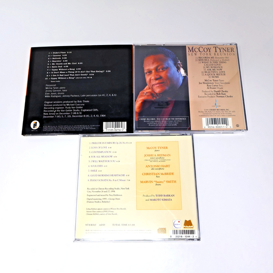 McCoy Tyner 3 CD Lot Plays Ellington/Prelude And Sonata/New York Reunion 90s