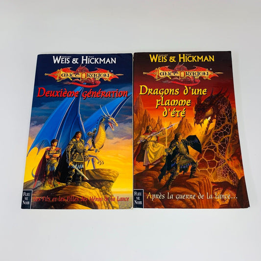 LanceDragon Nouvelles Chroniques #1-2 Deuxième Génération Série Complète Fleuve