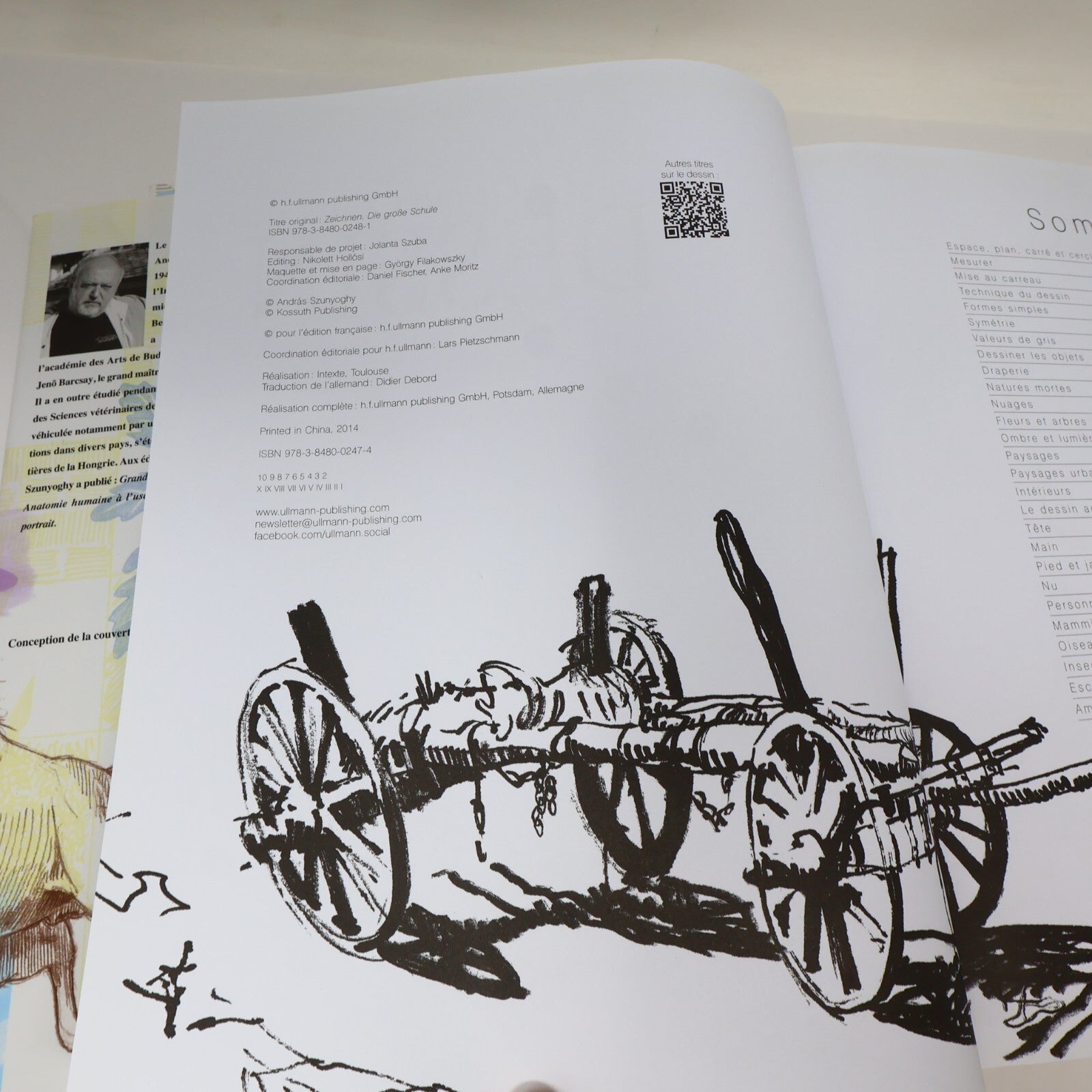 Le Grand Cours de Dessin Andràs Szunyoghy Ullman 2014 HC DJ Français French Arts