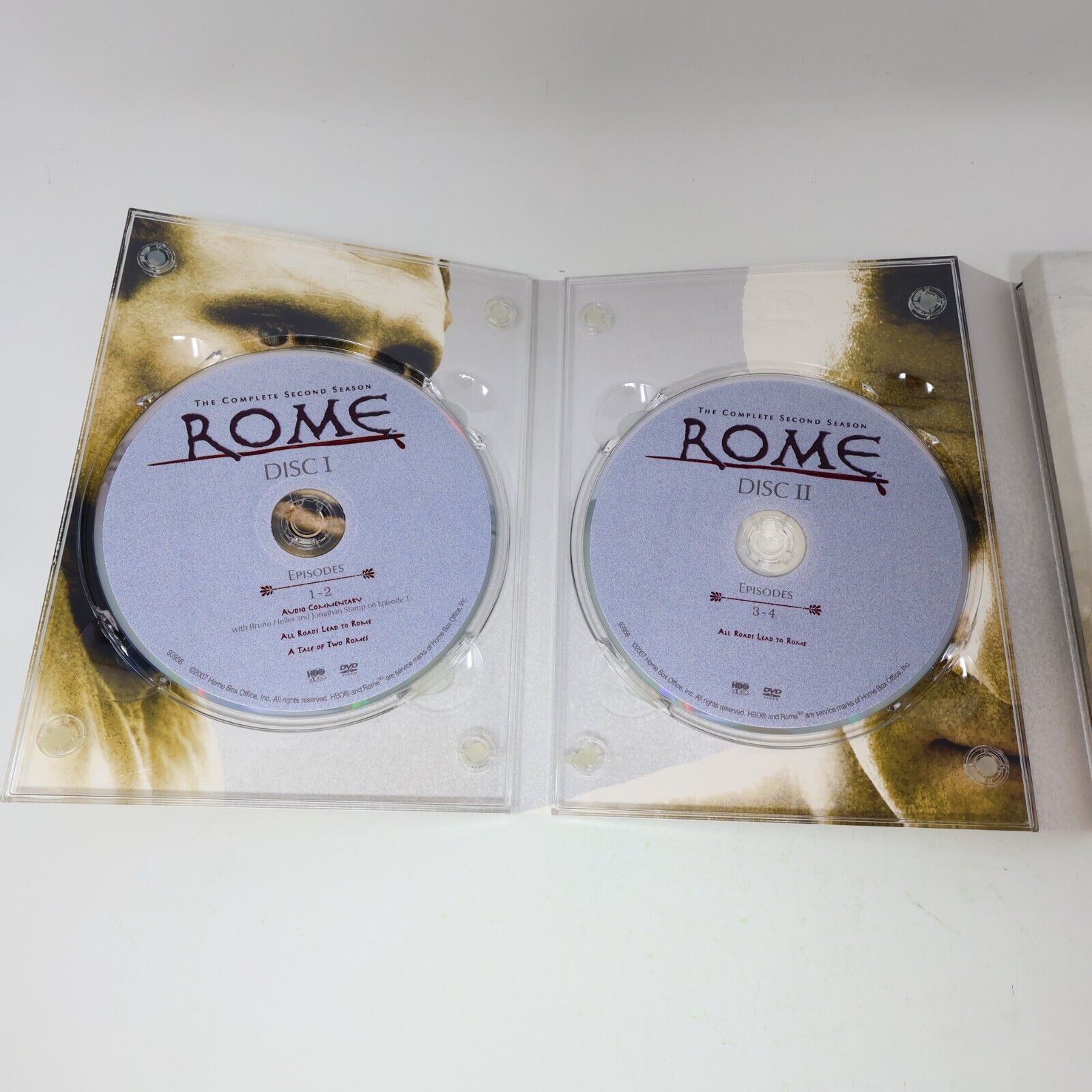 Rome Season #2 DVD Box Set NTSC Region 1 Tested English/Français Kevin McKidd