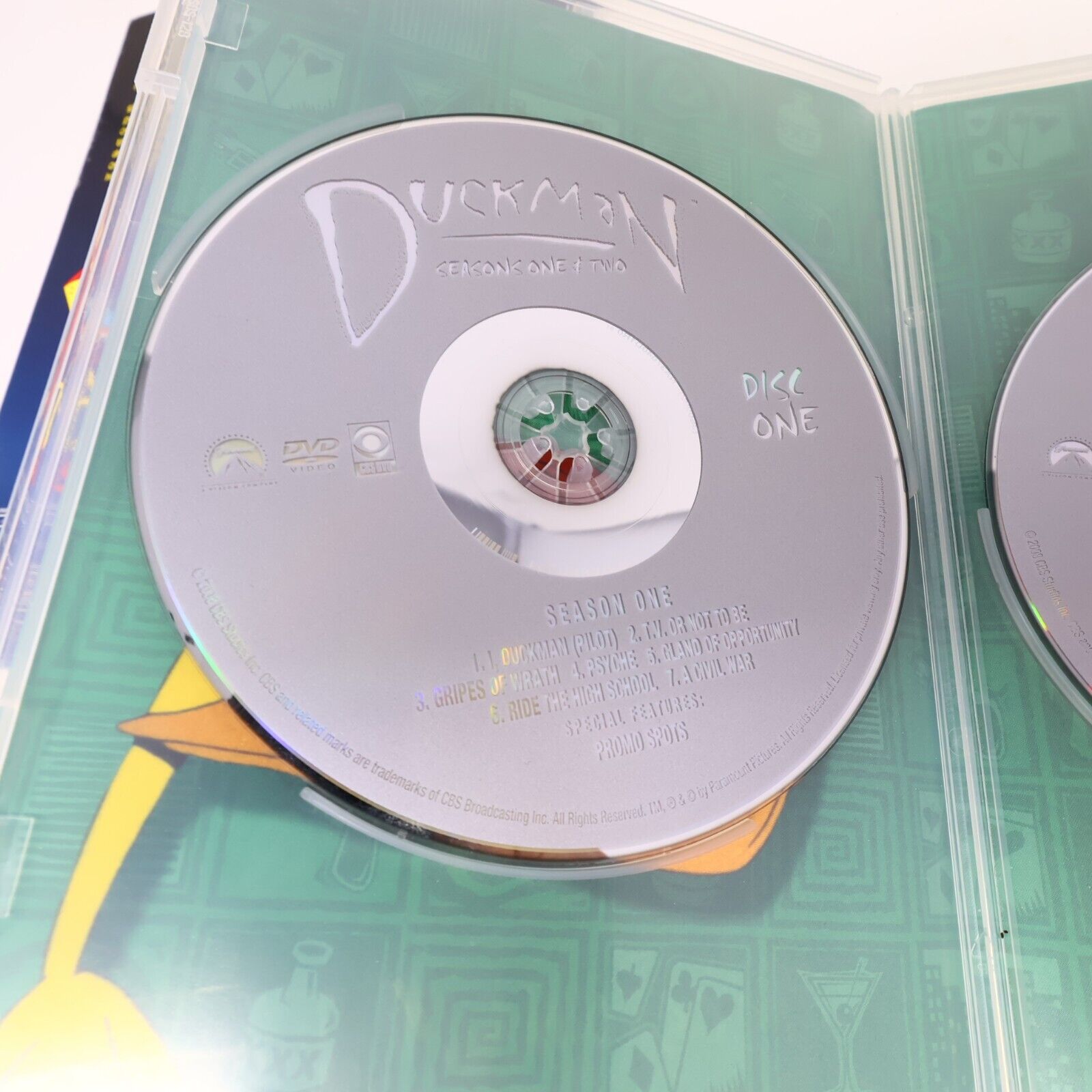 Duckman Season #1-2 DVD Jason Alexander NTSC Tested Animated Series 4:3 Region 1