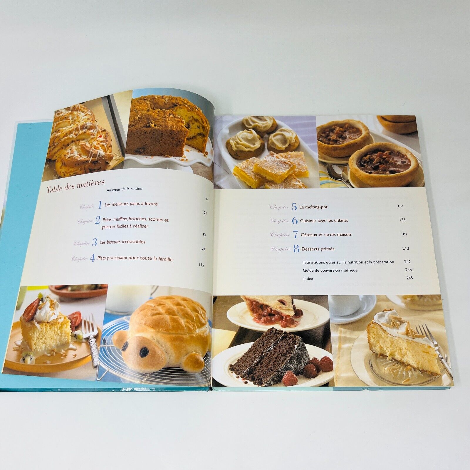2008 Cuisiner avec Betty Crocker Livre de Recettes Cuisine Ada Français/French