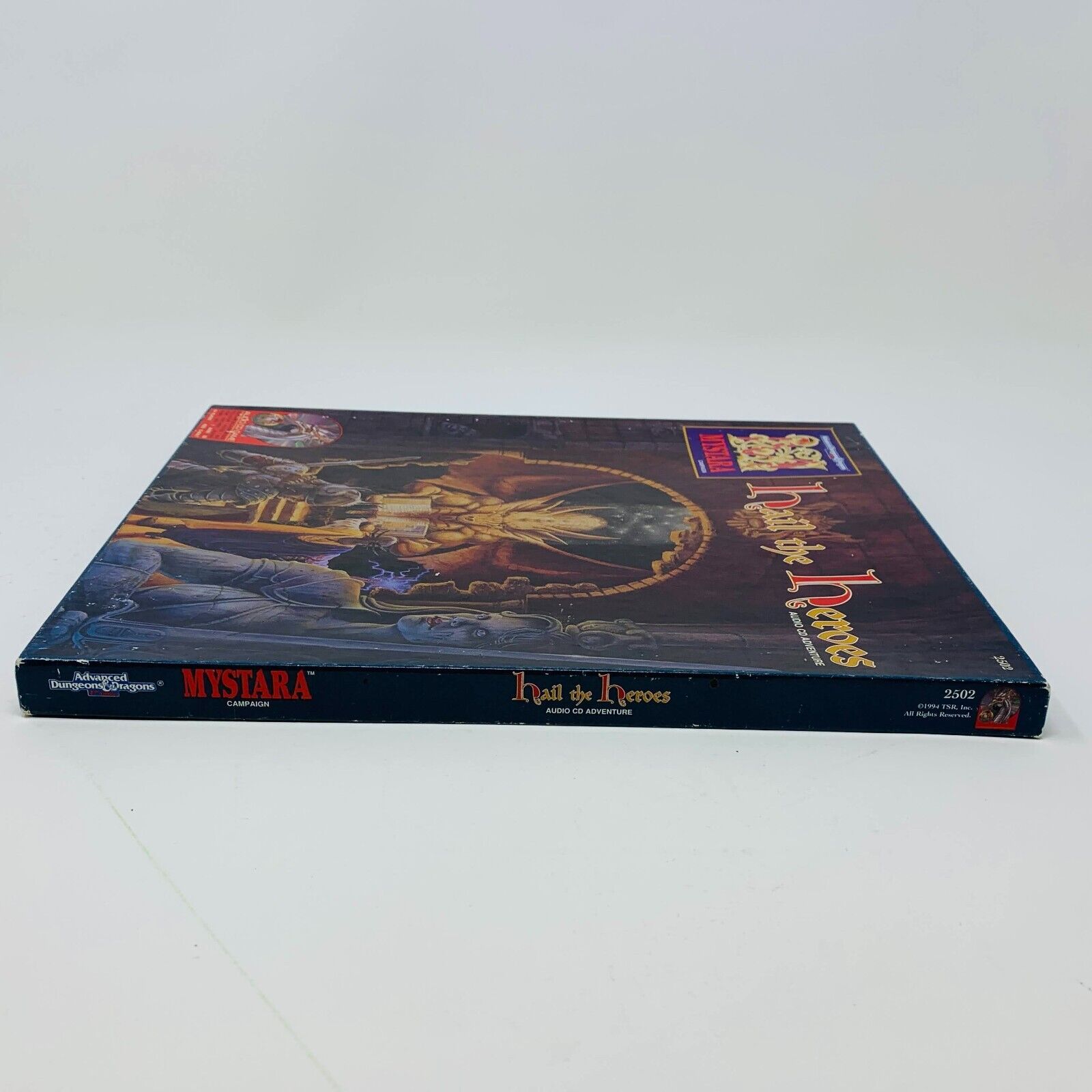 Empty Box Replacement Part for AD&D Mystara Campaign Hail the Heroes 2502 1994
