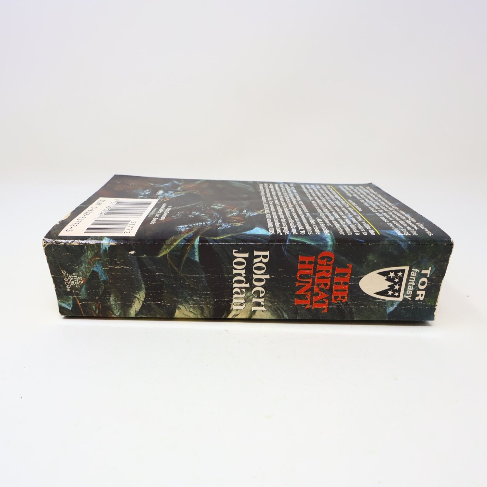 1991 The Great Hunt The Wheel of Time #2 by Robert Jordan 1st Print Paperback PB