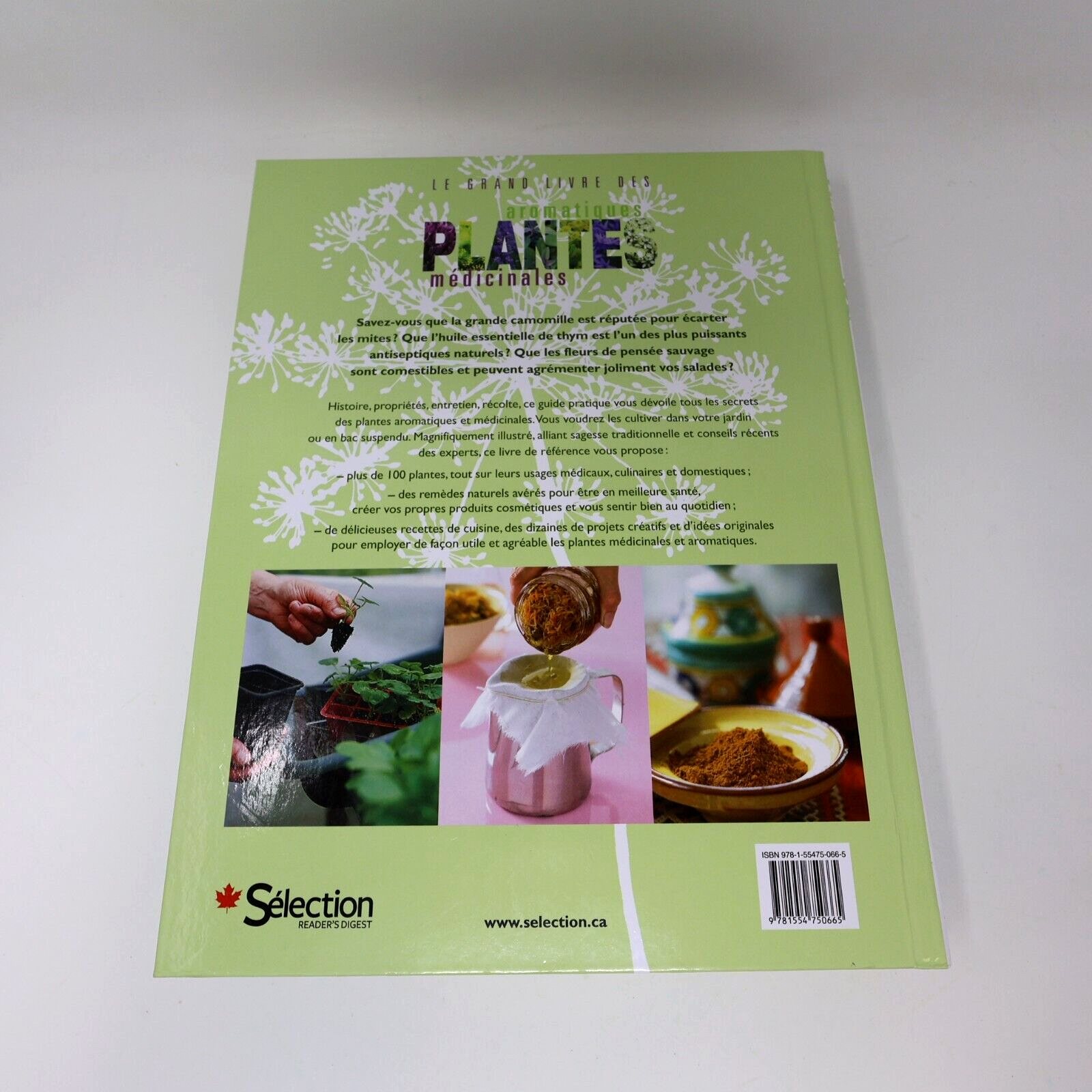 2011 Le Grand Livre des Plantes Aromatiques Médicinales Reader's Digest Cultiver