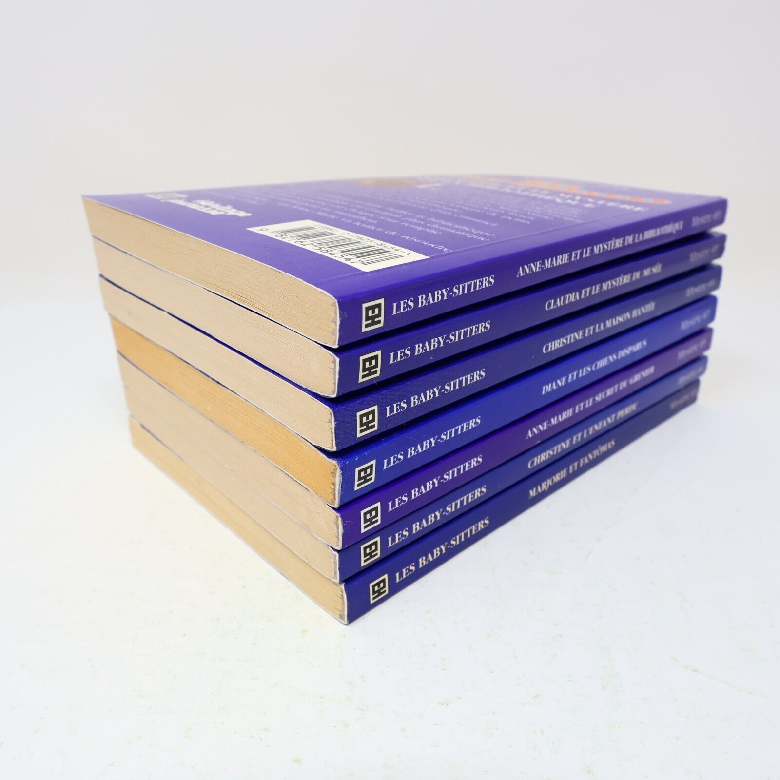 Lot 7 Livres Les Baby-Sitters Mystère #3-5 7 9 11 13 Ann M. Martin EH Français