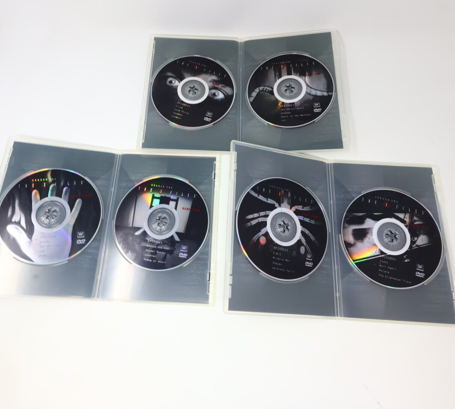The X Files / Aux Frontières du Réel Season #1-2-3 DVD Lot NTSC David Duchovny