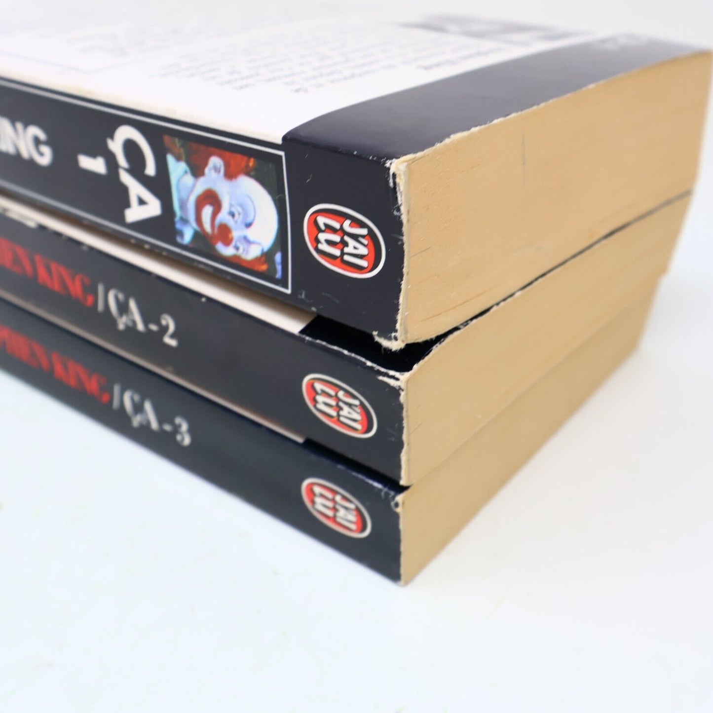 Lot 3 Livres Ça #1-3 It Stephen King J'ai Lu Série Complète Clown Book Français