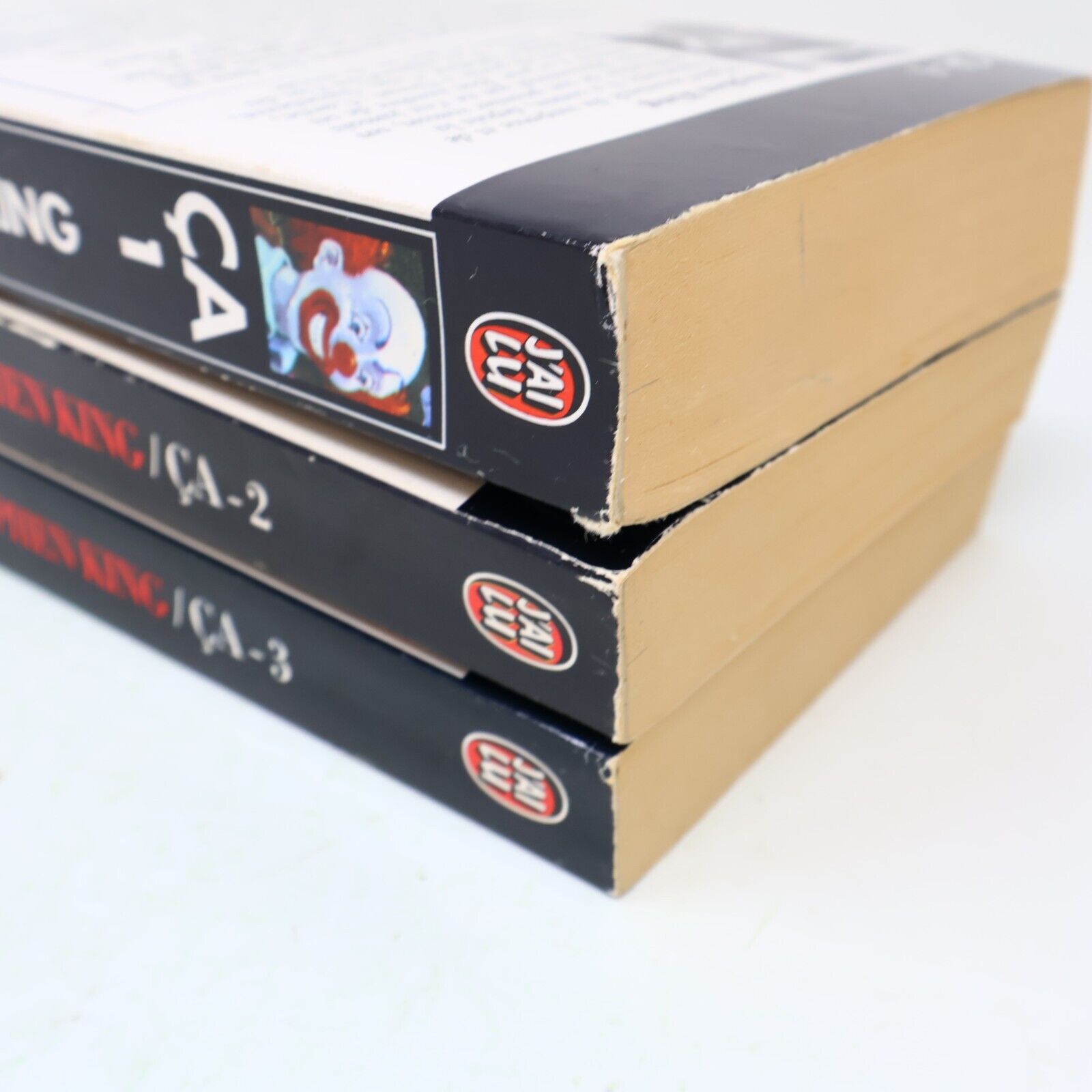 Lot 3 Livres Ça #1-3 It Stephen King J'ai Lu Série Complète Clown Book Français