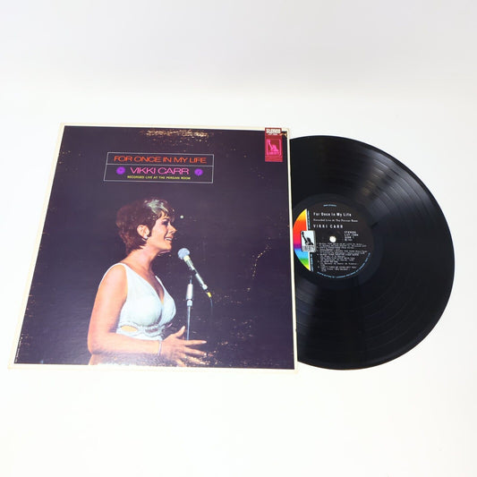 Vikki Carr For Once In My Life + Nashville By Carr Lot of 2 LPs Vinyl Records