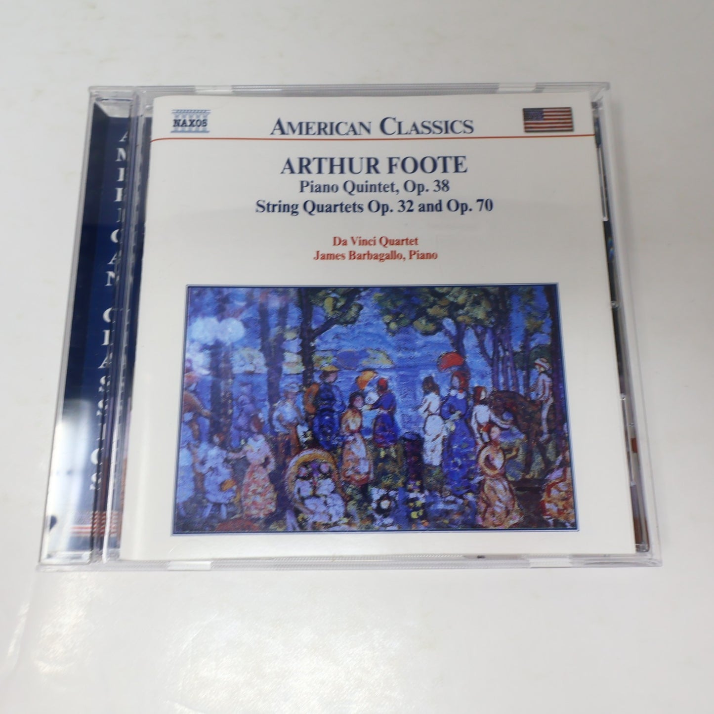 Arthur Foote/James Barbagallo CD Chamber Music #1 American Classics Naxos 1998