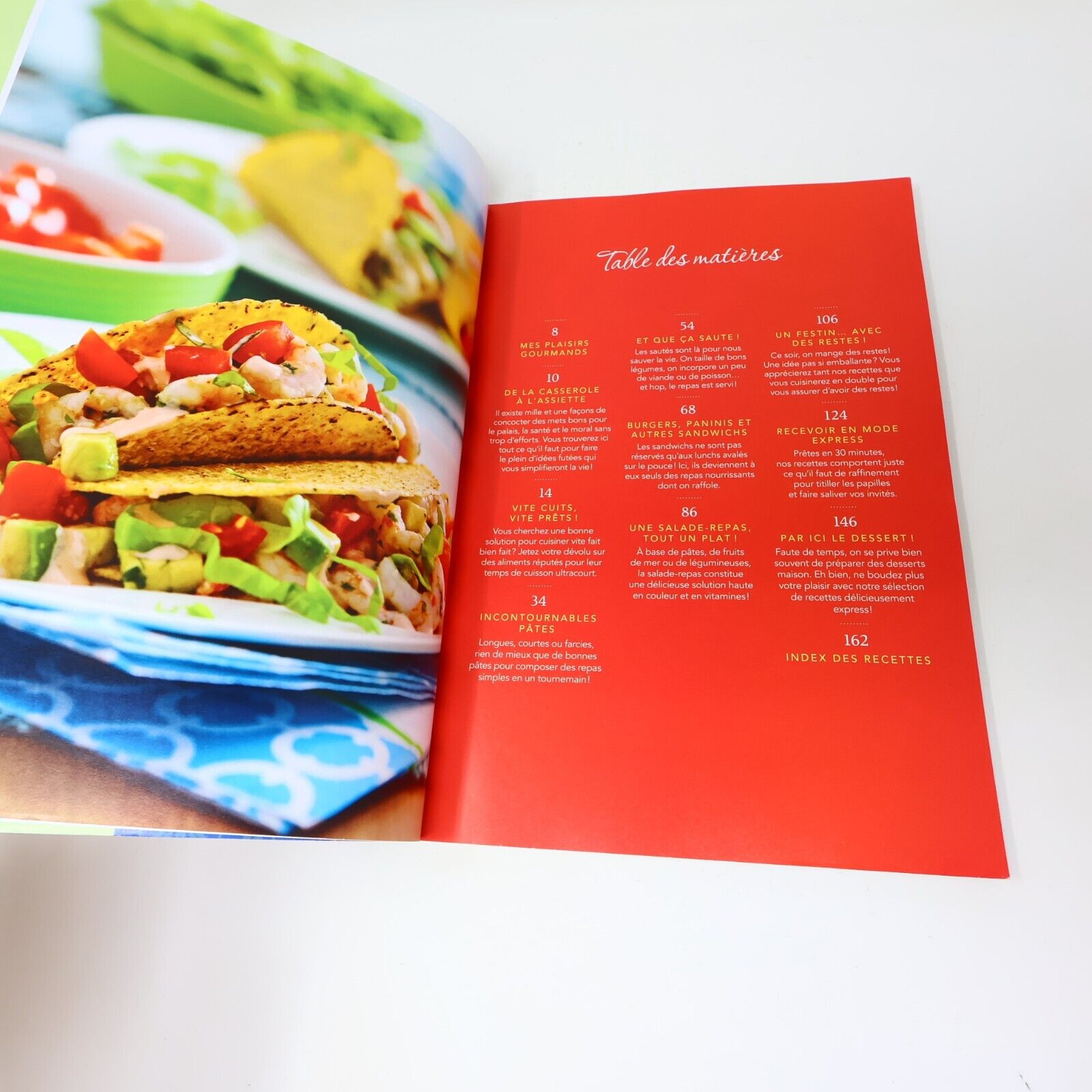 Lot 7 Les Plaisirs Gourmands de Caty Souper Express Desserts Plats Mijotés PB