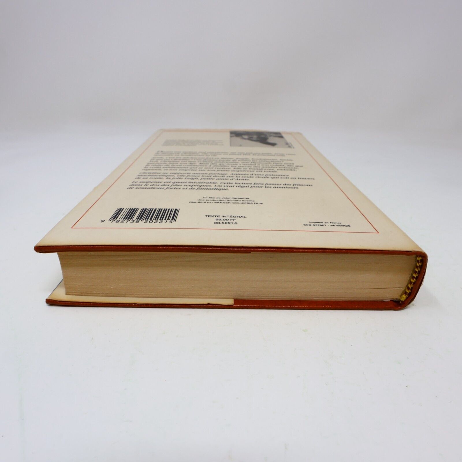 1989 Christine Succès du Livre de Stephen King Hardcover HC Éditions de la Seine