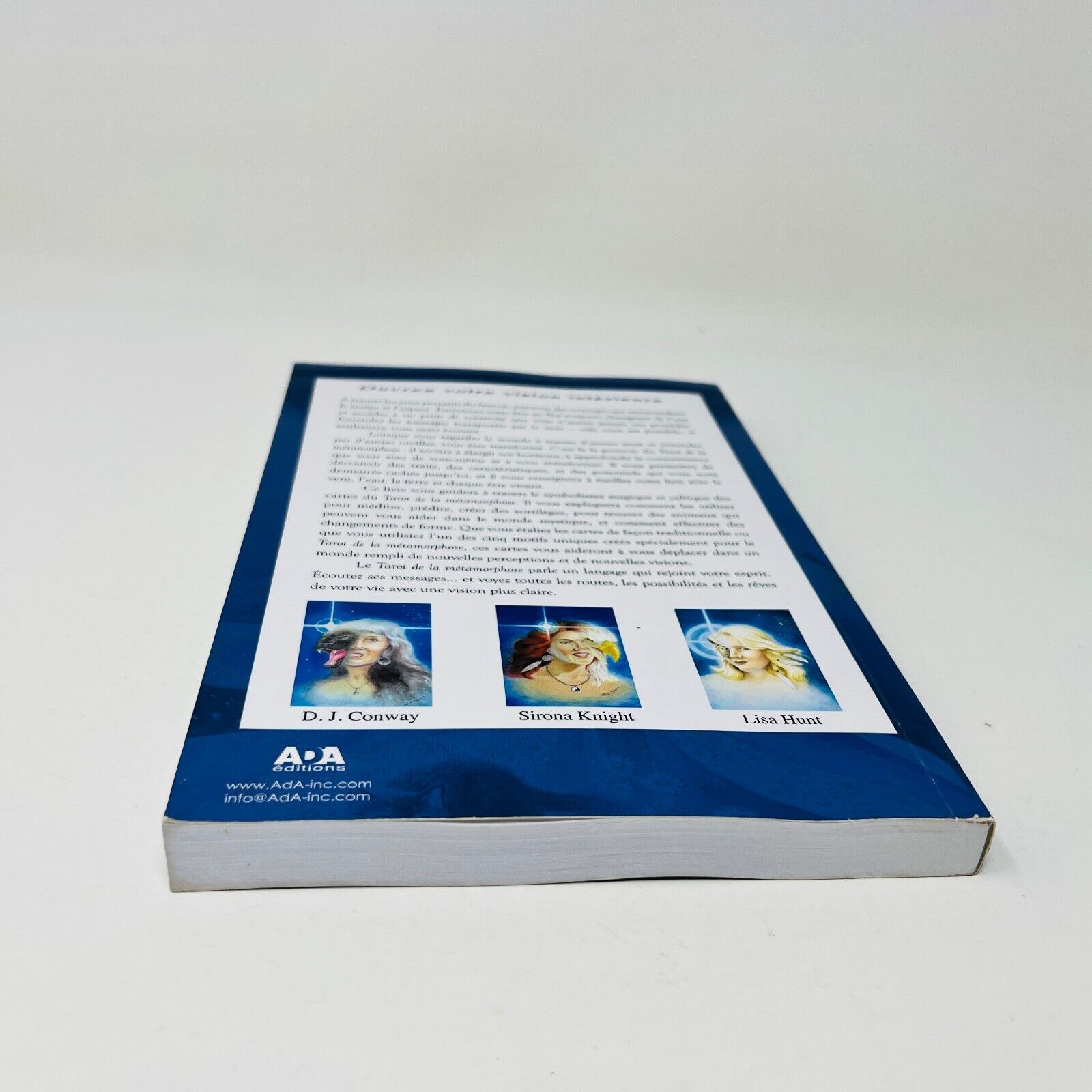 Tarot de la Métamorphose -Livre Seulement- en Français D.J. Conway/Sirona Knight