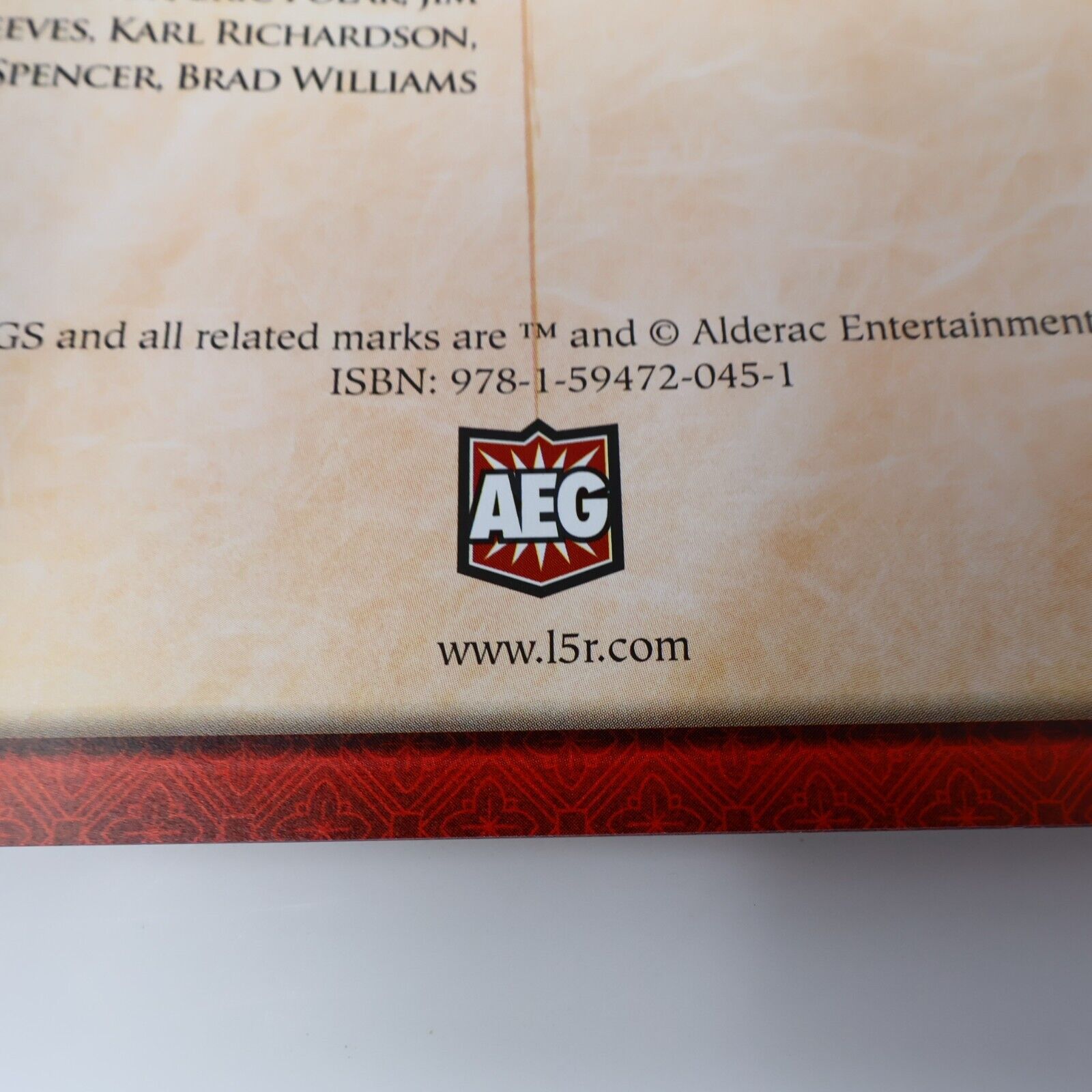 2008 Legend of the Five Rings Masters of Court L5R Fantasy RPG 3rd Ed AEG Book