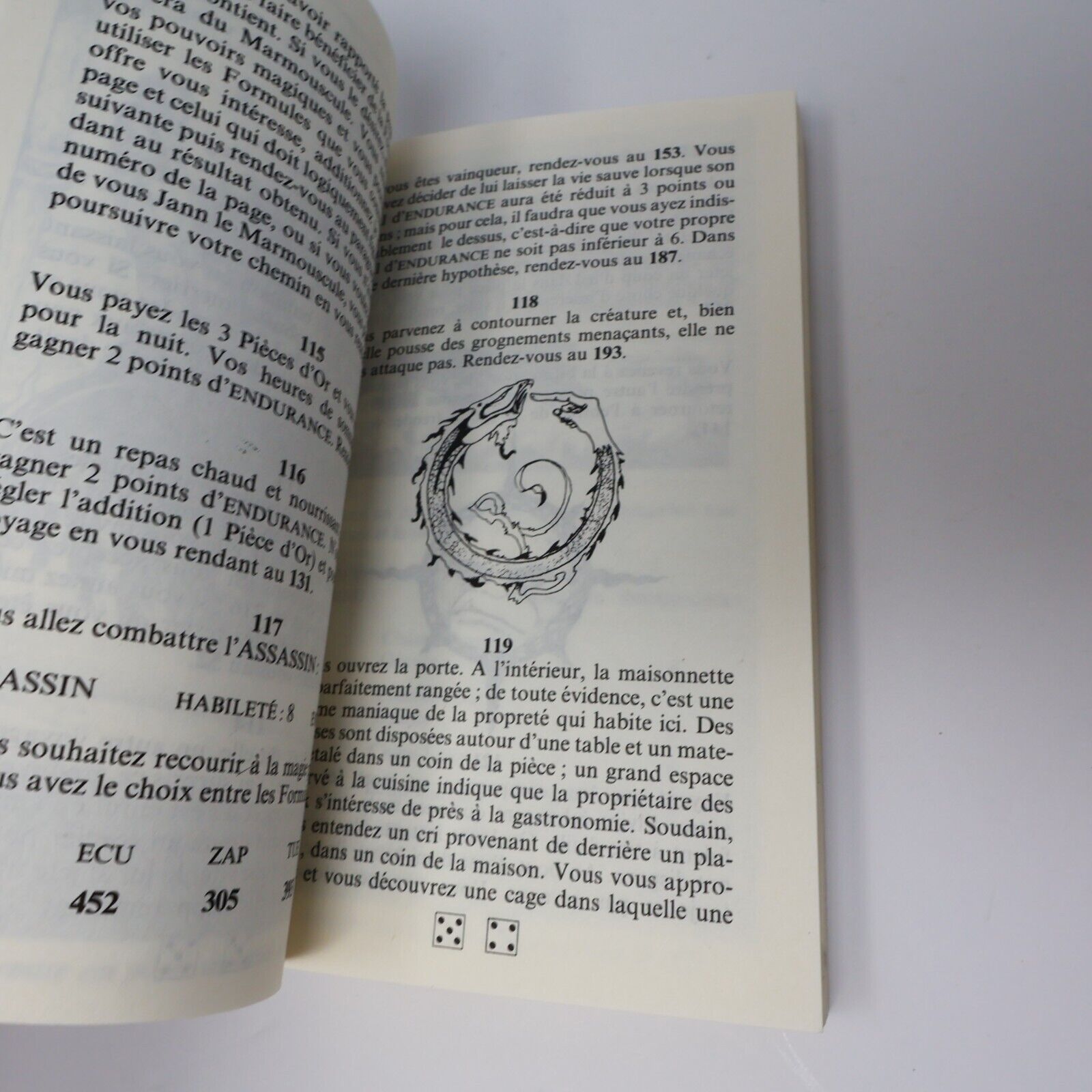 1985 les Collines Maléfiques Sorcellerie! #1 de Steve Jackson LDVELH Paperback