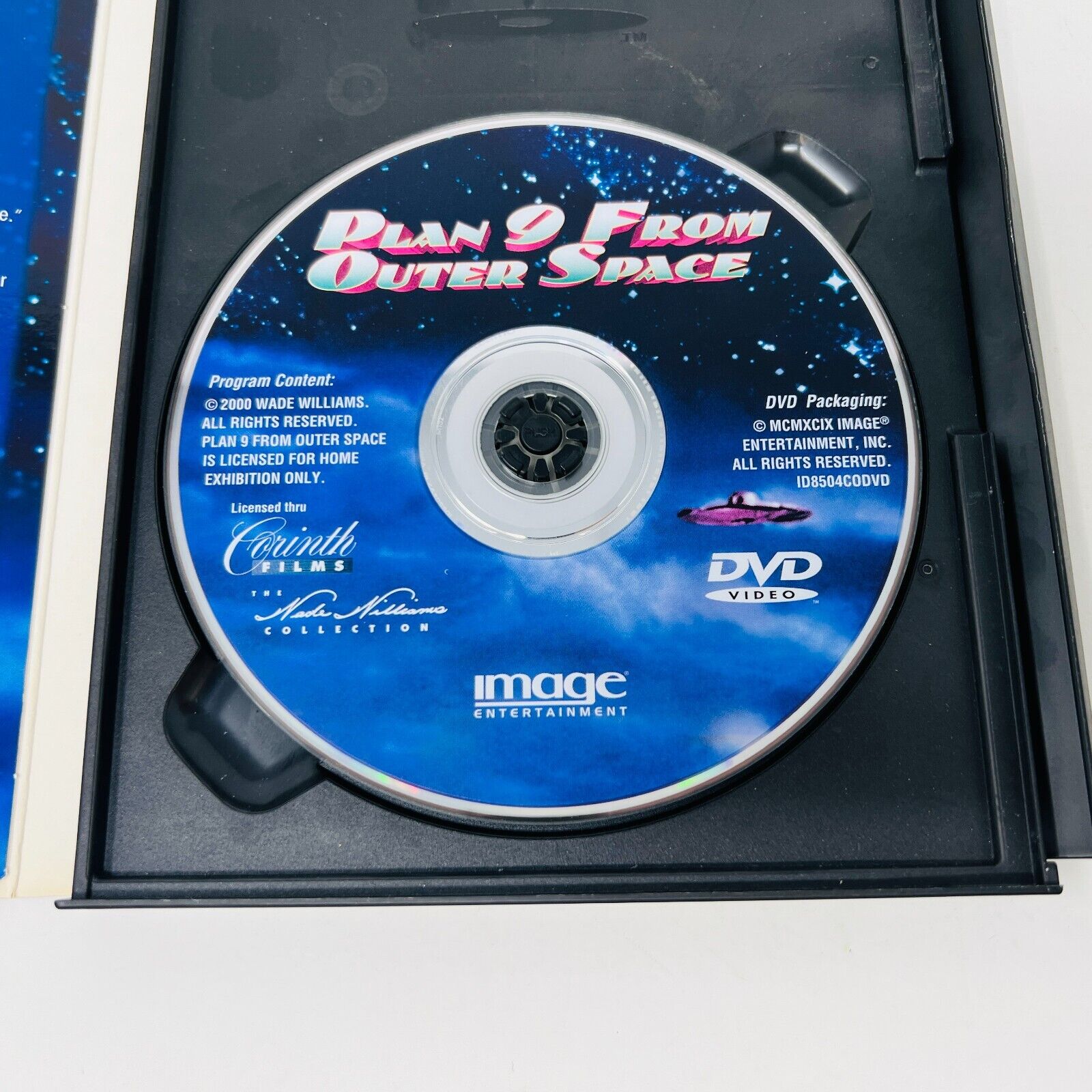 Plan 9 from Outer Space DVD Tested 2000 Special Edition Edward D. Wood JR's NTSC