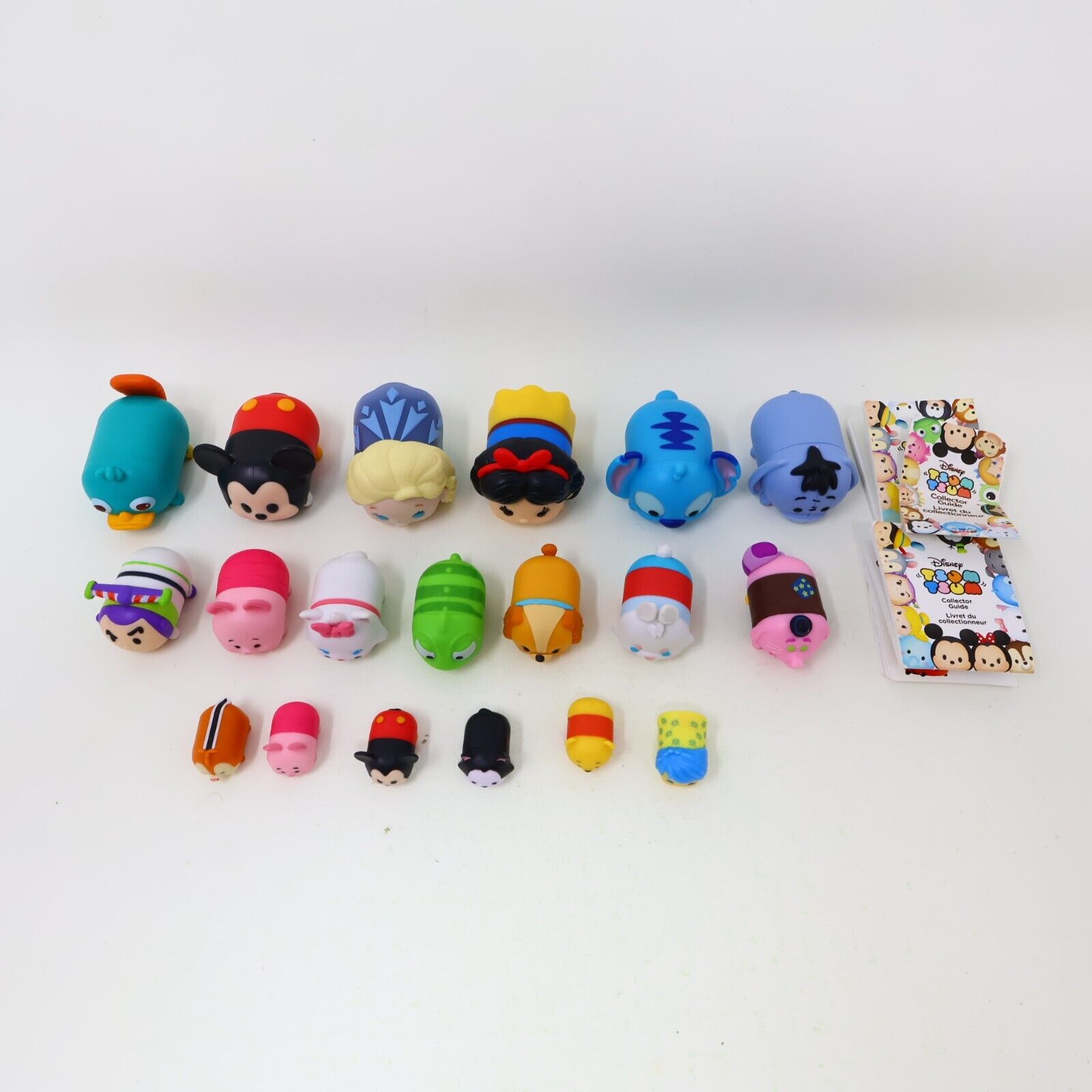 Lot of 19 Disney Tsum Tsum Figures Jakks Toys Eeyore Mickey Stitch Snow White