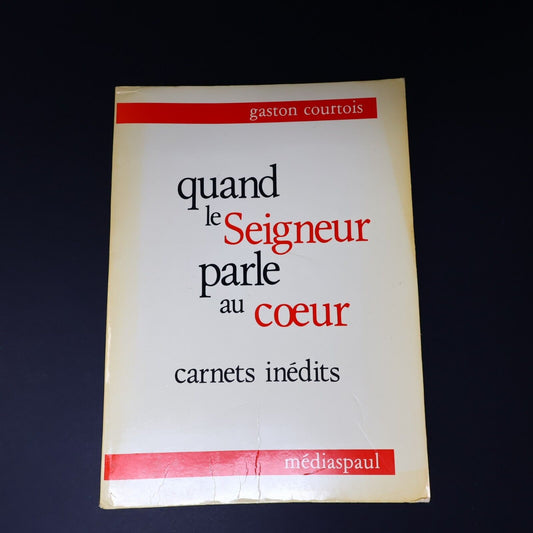 1983 Quand le Seigneur Parle au Cœur Carnets Spirituels Inédits Paperback PB 80s