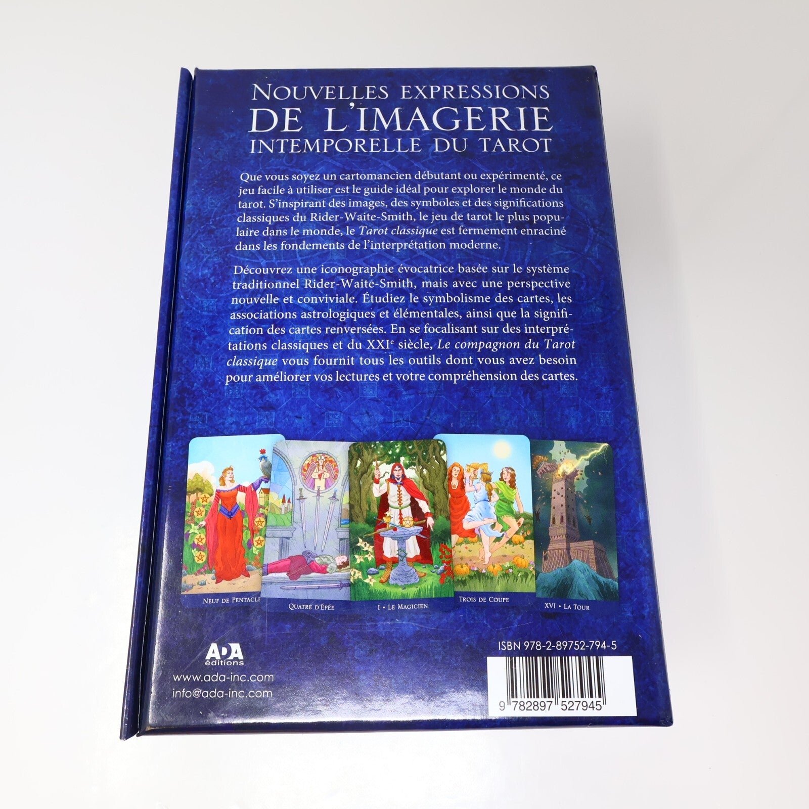Tarot Classique Barbara Moore Cartes Français Ada Illustré Eugene Smith Complet