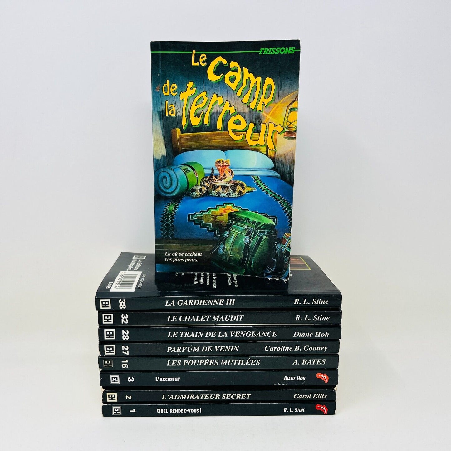 9x Frissons EH Lot Livres Quel Rendez-Vous!/L'Accident/Poupées Mutilées Stine