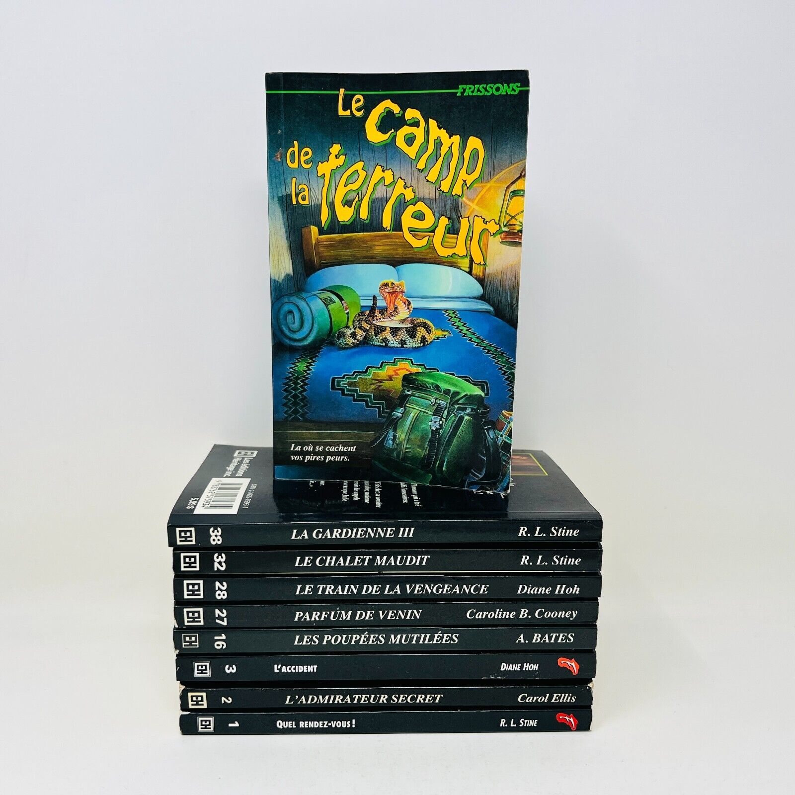 9x Frissons EH Lot Livres Quel Rendez-Vous!/L'Accident/Poupées Mutilées Stine