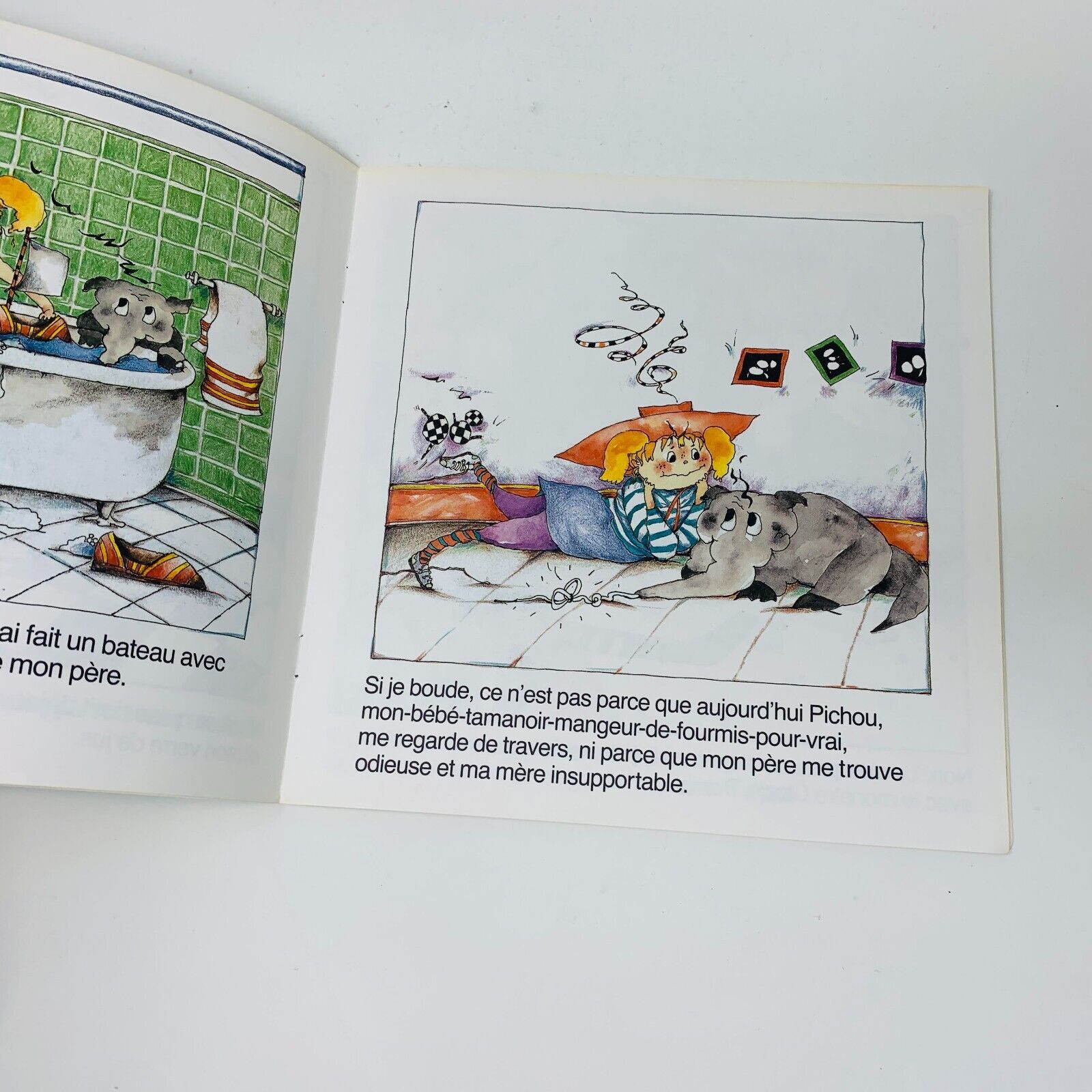 6x La Courte Échelle Lot de Livres Vintage pour Jeunes Enfants Français 70-90s
