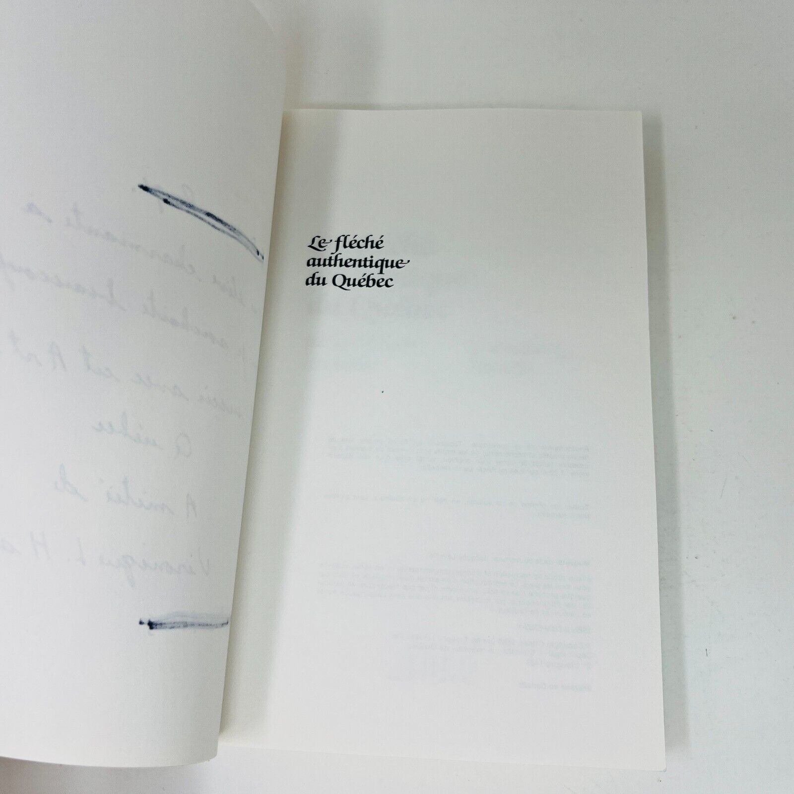 1983 Le Fléché Authentique du Québec Méthode Renouvelée de Véronique L. Hamelin