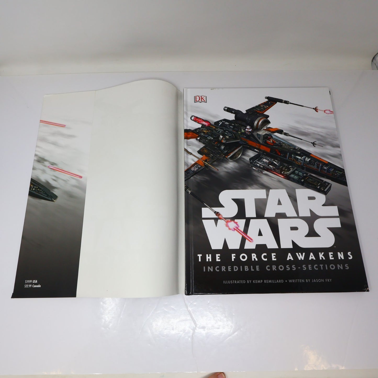 Star Wars The Force Awakens Incredible Cross-Sections Jason Fry Dk Children 2015