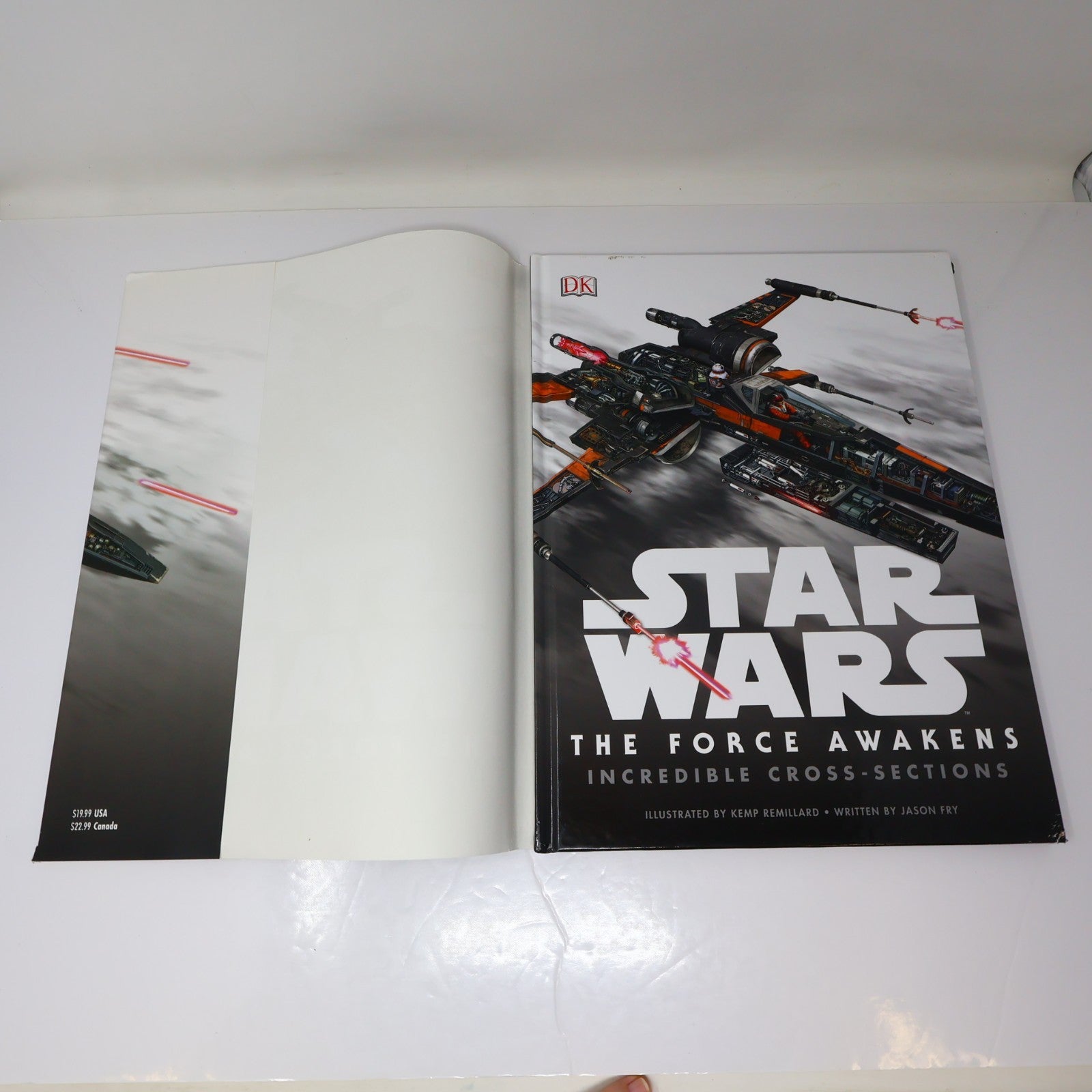 Star Wars The Force Awakens Incredible Cross-Sections Jason Fry Dk Children 2015