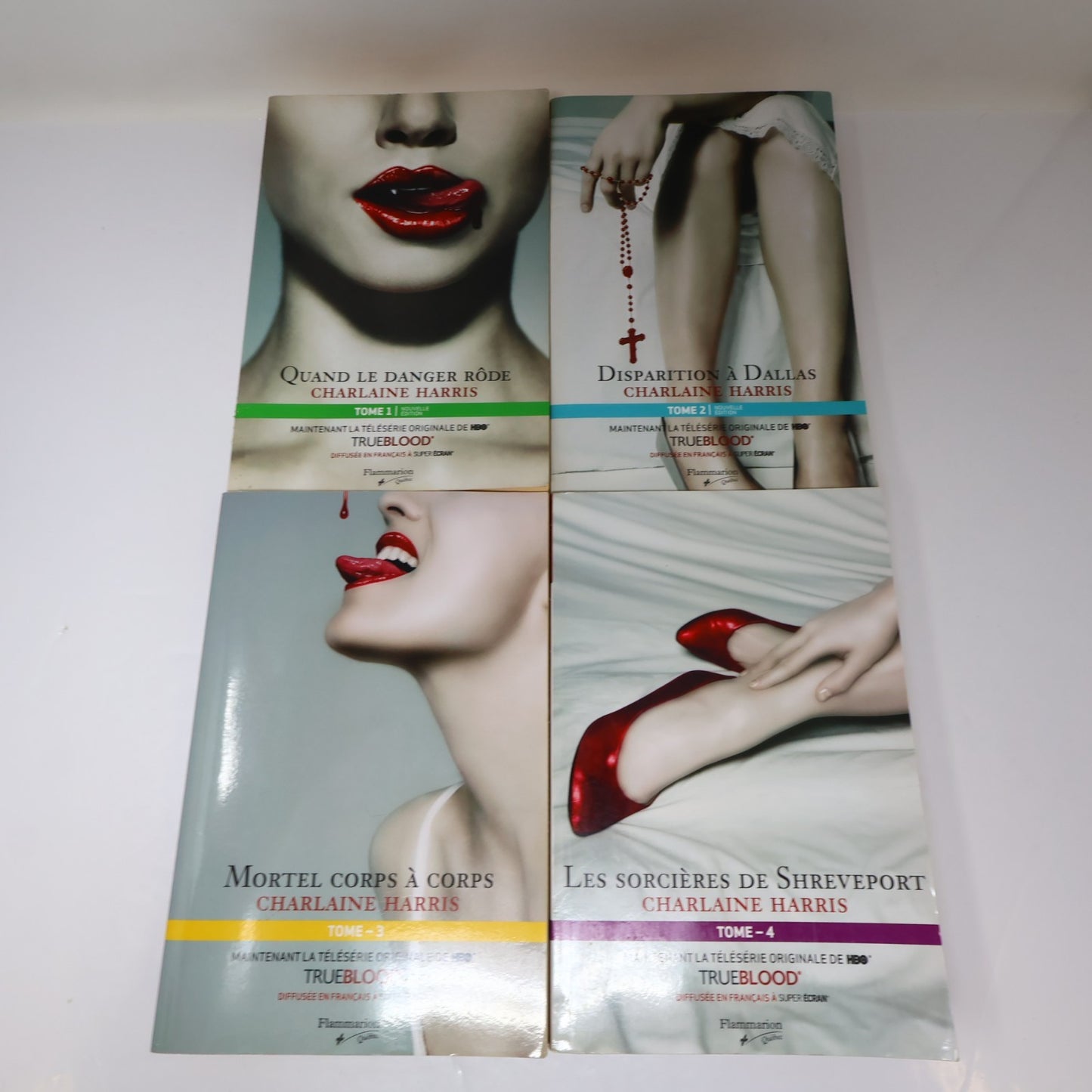 Sookie Stackhouse #1-13 Complète Lot 13 Livres Charlaine Harris Flammarion PB