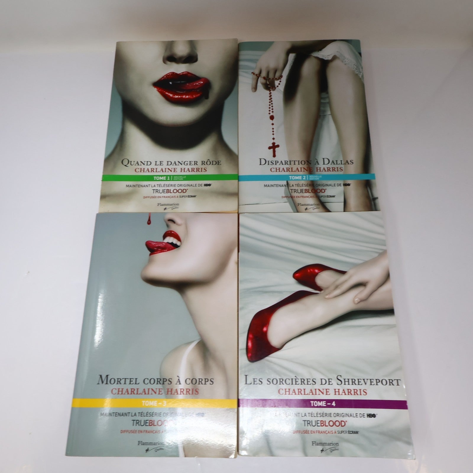 Sookie Stackhouse #1-13 Complète Lot 13 Livres Charlaine Harris Flammarion PB