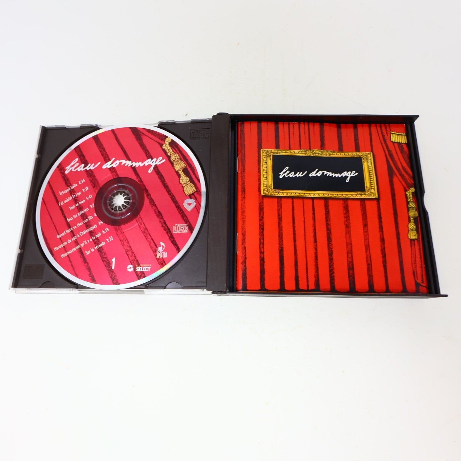 Beau Dommage Rideau Boîtier 3 CD 2007 Concert Chansons avec Félix Leclerc Testé