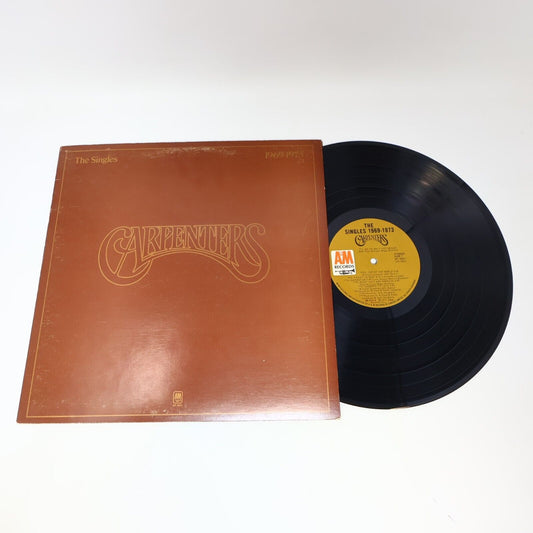 Carpenters The Singles 1969-1973 LP Vinyl Record SP 3601 A&M Top Of The World