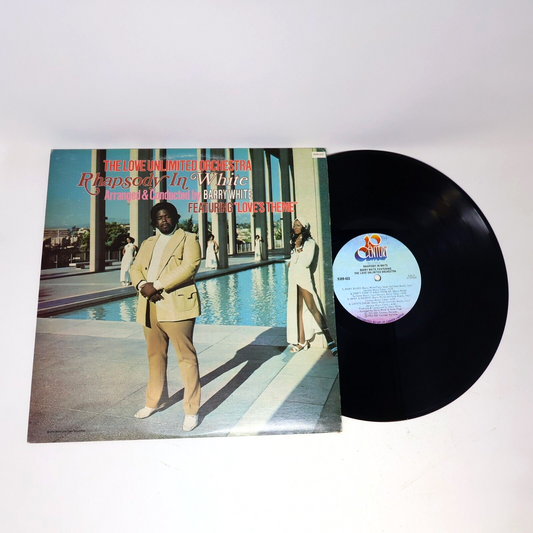 The Love Unlimited Orchestra Rhapsody in White Record 9209-433 Canada 1974 Barry