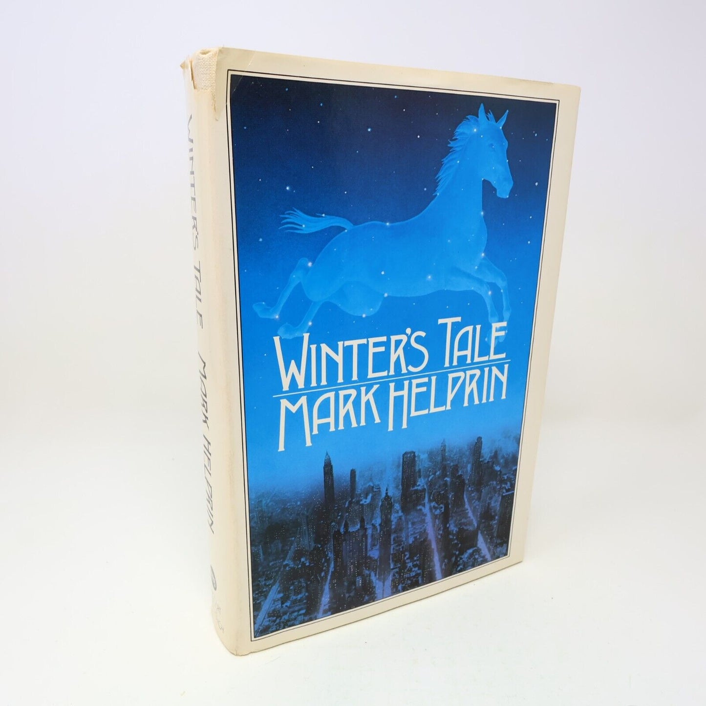 1983 Winter's Tale Mark Helprin Historical Fantasy HBJ Hardcover Book 80s HC DJ