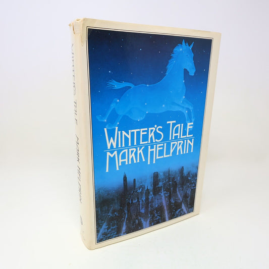 1983 Winter's Tale Mark Helprin Historical Fantasy HBJ Hardcover Book 80s HC DJ