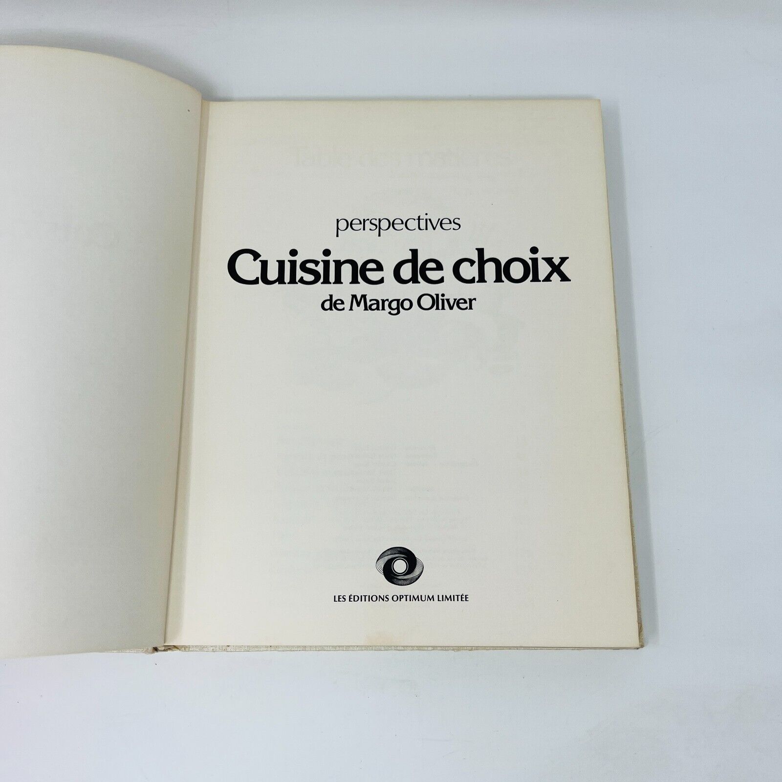 3x Margo Oliver Cuisine de Choix/Menus Quatre Saisons/Jours Lot Livres Recettes