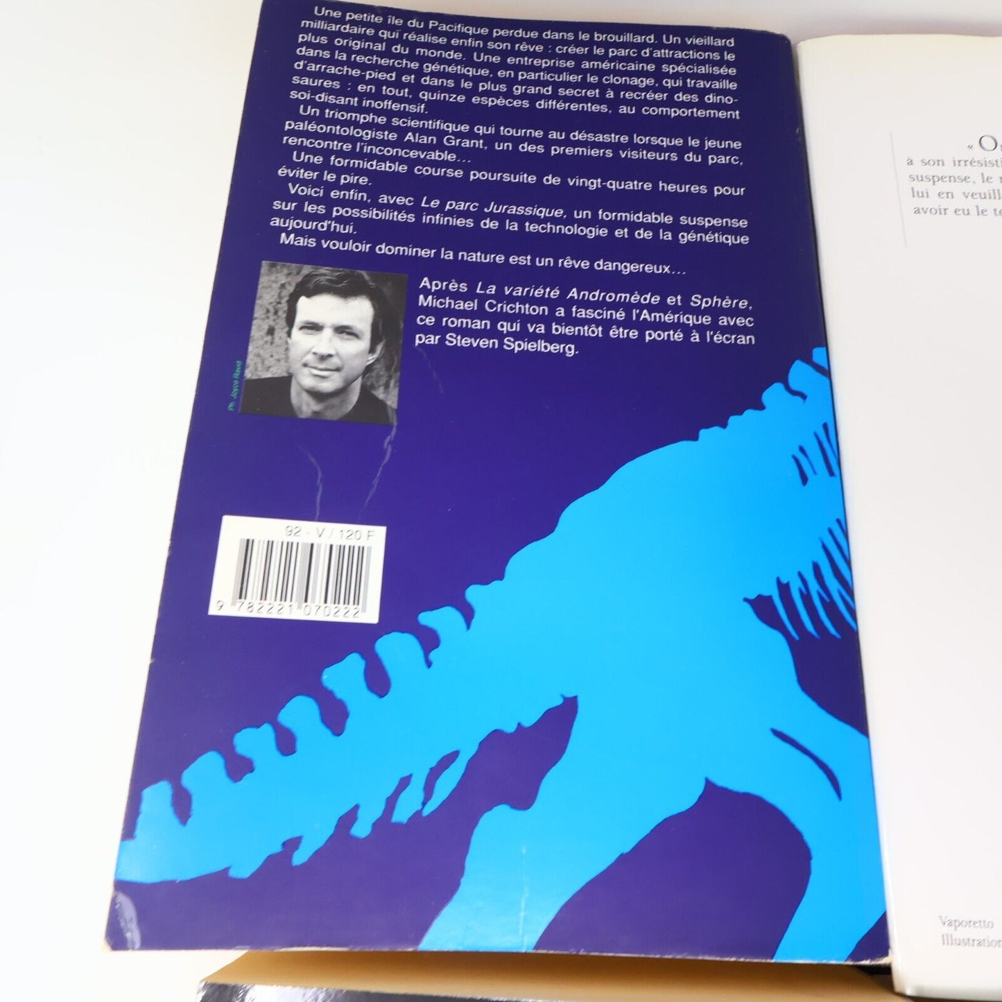 Michael Crichton Le Parc Jurassique Monde Perdu Turbulence Lot 4 Livres Français