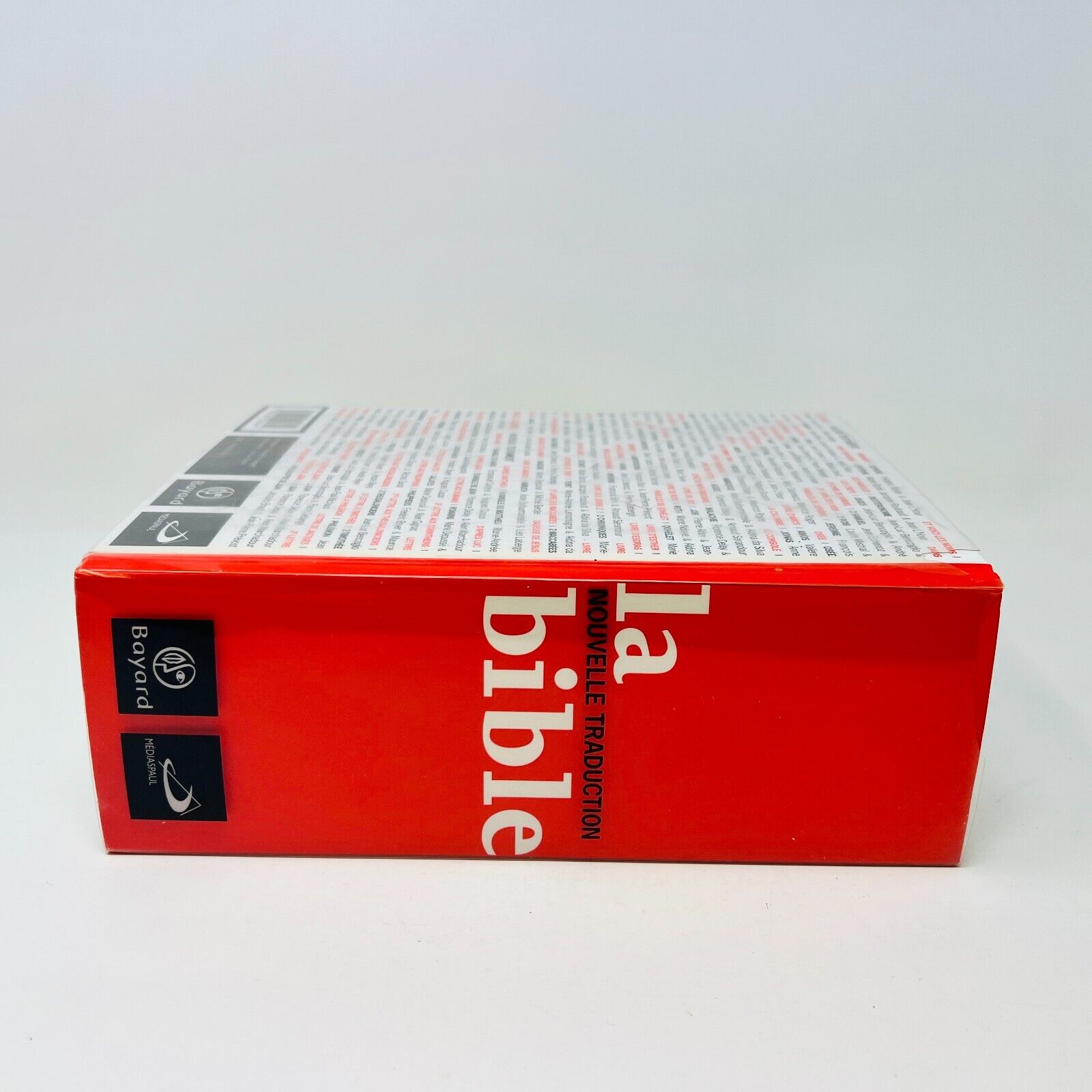 2001 La Bible Nouvelle Traduction Bayard/Médiaspaul en Français/French Hardcover