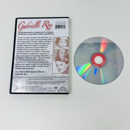 2007 Gabrielle Roy Auteure Célèbre du Québec Documentaire de Léa Pool DVD Testé