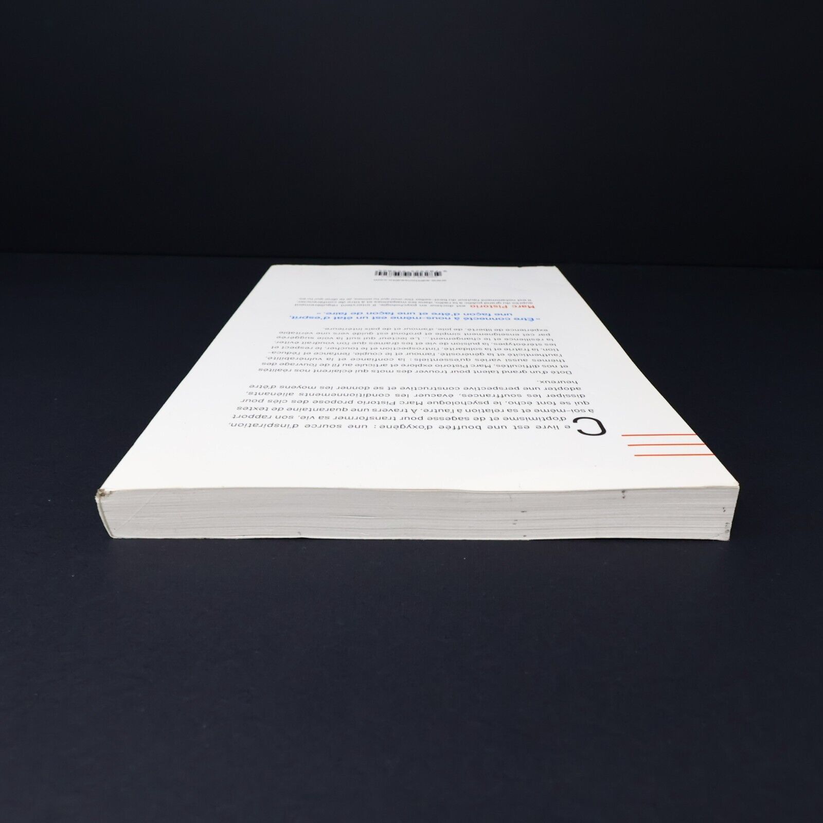 2020 Connecté à Soi Connecté aux Autres de Marc Pistorio Paperback PB Edito Book