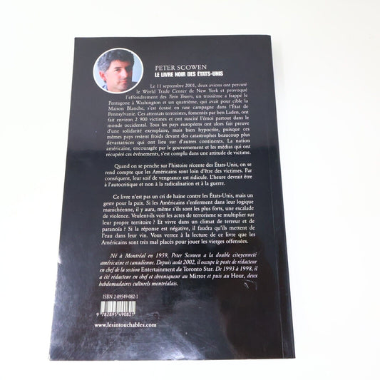 2002 Le Livre Noir des États-Unis de Peter Scowen Histoire USA Les Intouchables