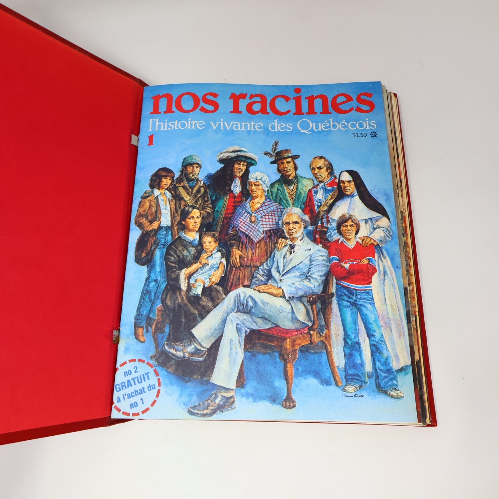 Nos Racines Histoires Vivante des Québécois Jacques Lacoursière Magazines Lot 12